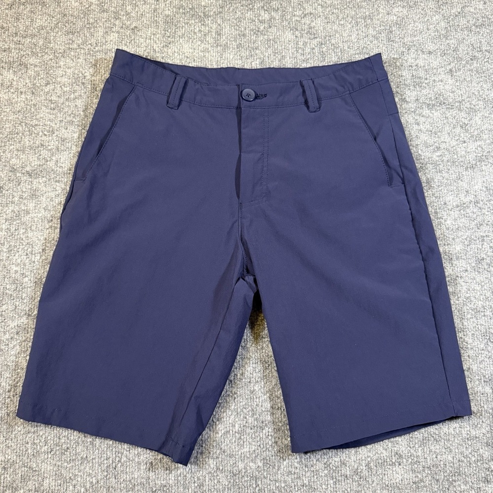 Oakley Mens 30 Take Pro Shorts 3.0 Golf Chinos‎ Navy Stretch Water Resistant